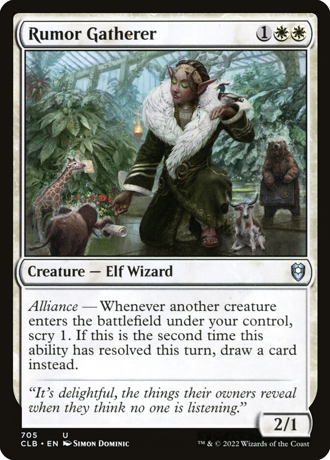 Rumor Gatherer clb 705