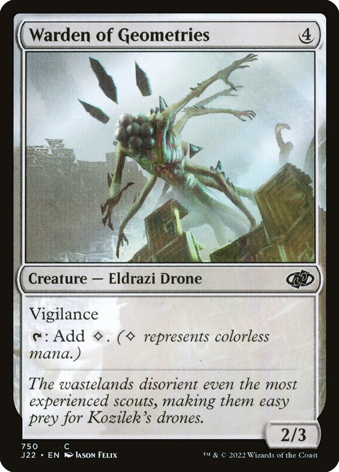 Warden of Geometries j22 750