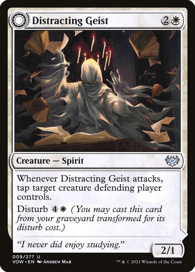 Distracting Geist // Clever Distraction vow 9