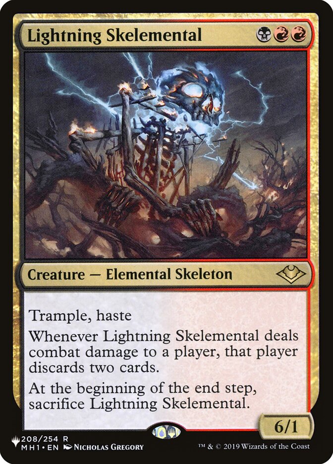 Lightning Skelemental plst MH1-208