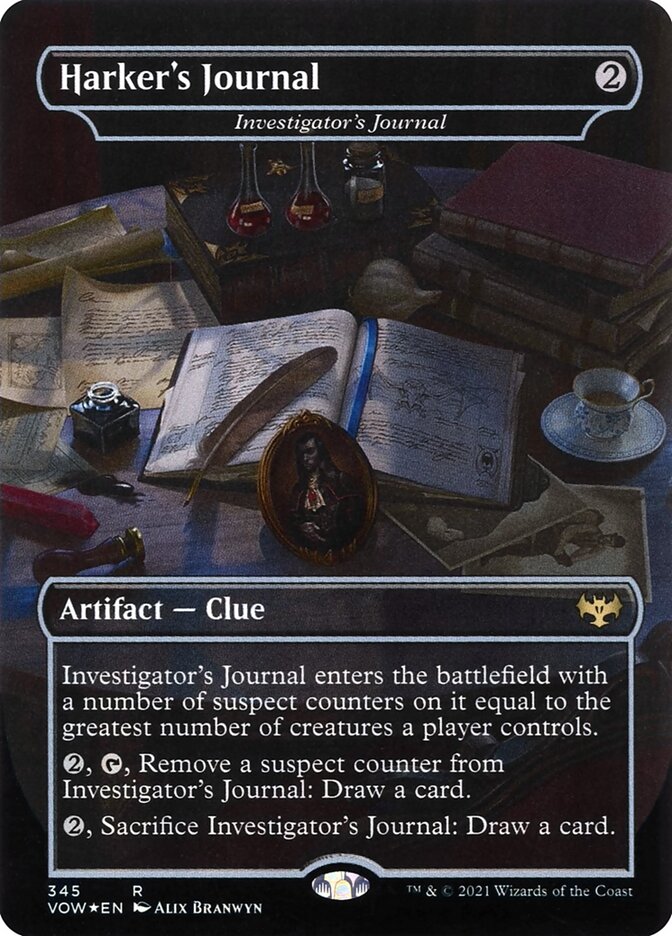 Investigator's Journal vow 345