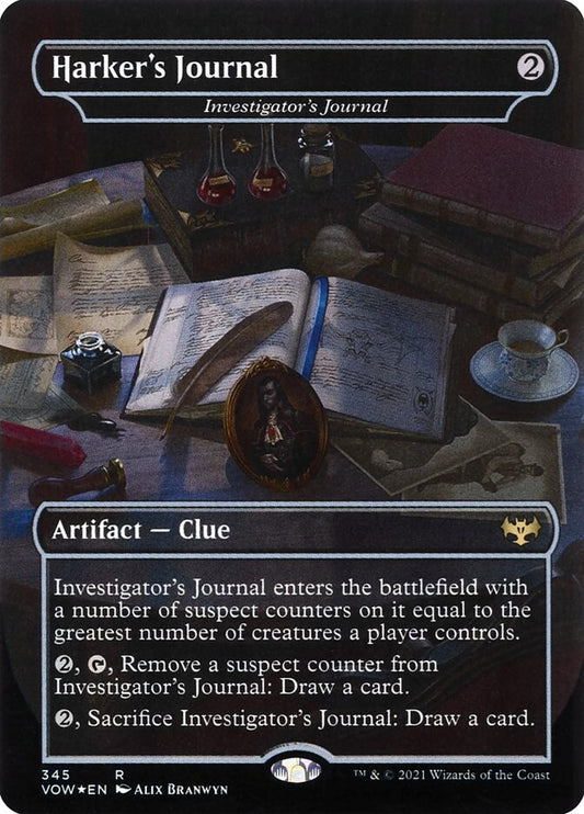 Investigator's Journal vow 345