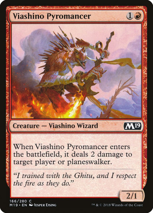 Viashino Pyromancer m19 166