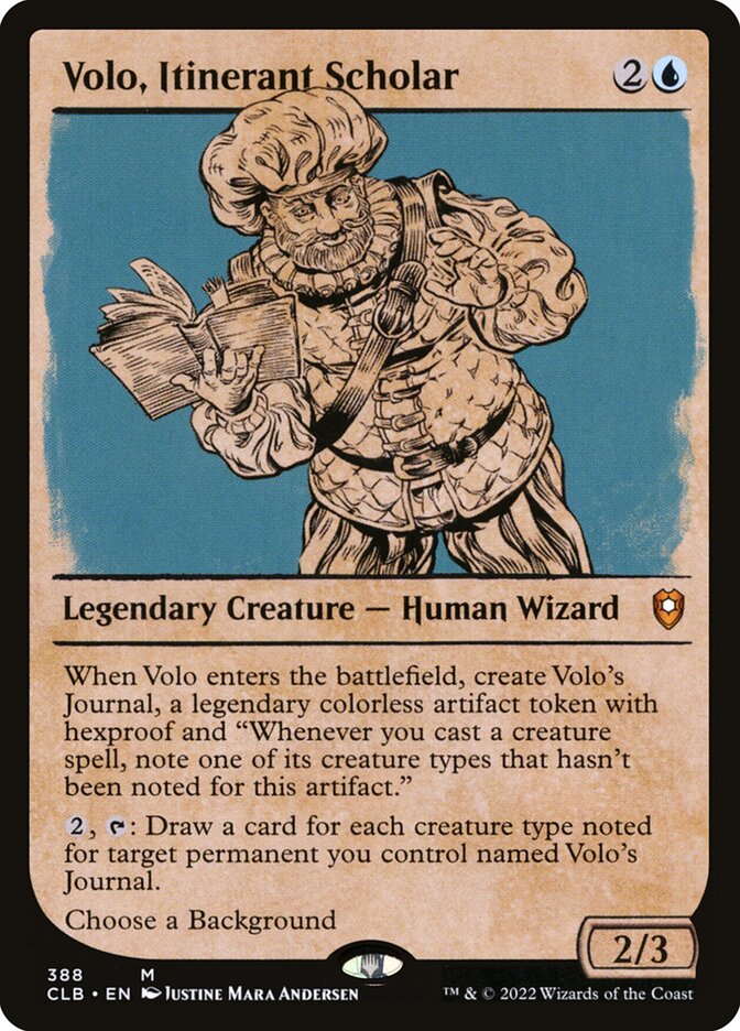 Volo, Itinerant Scholar clb 388