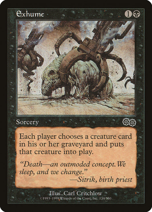 Exhume usg 134