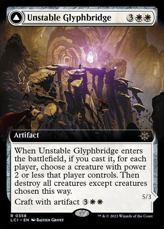 Unstable Glyphbridge // Sandswirl Wanderglyph lci 358