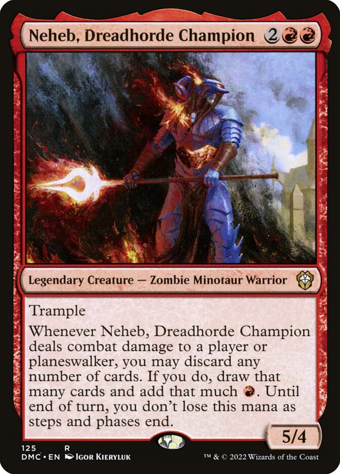 Neheb, Dreadhorde Champion dmc 125