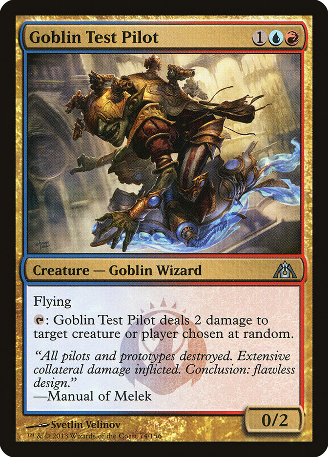 Goblin Test Pilot dgm 74