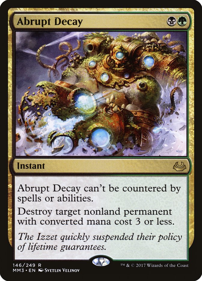 Abrupt Decay mm3 146