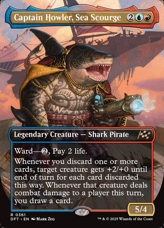 Captain Howler, Sea Scourge dft 361