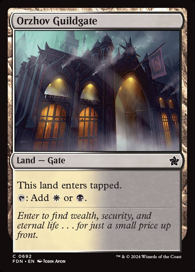 Orzhov Guildgate fdn 692