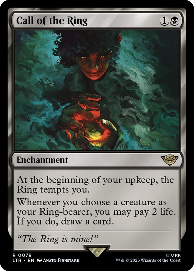 ltr mtg cards Call of the Ring – Moon If you do A First Look at The