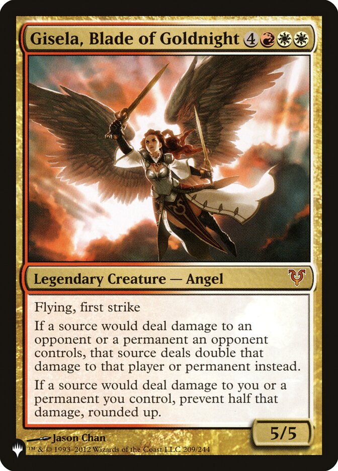 Gisela, Blade of Goldnight plst AVR-209