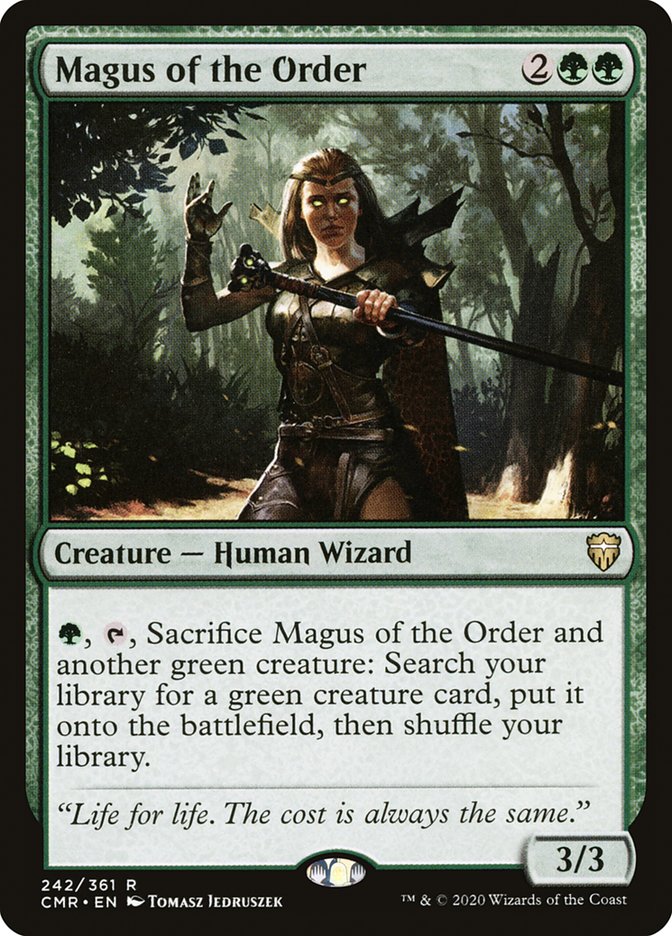 Magus of the Order cmr 242