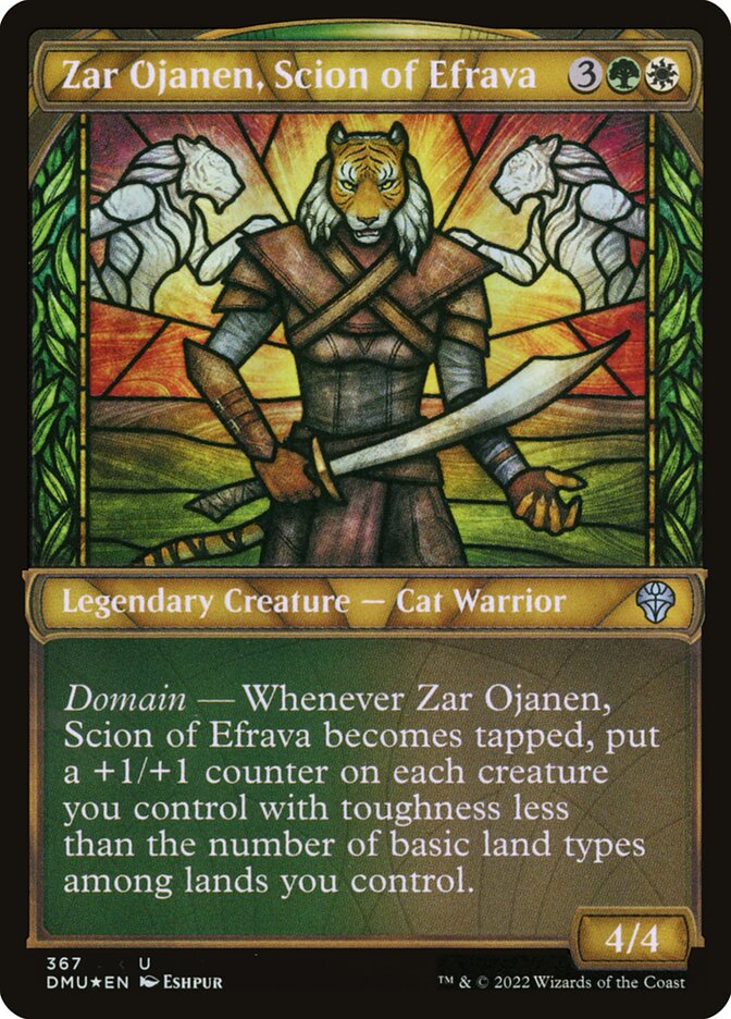 Zar Ojanen, Scion of Efrava dmu 367