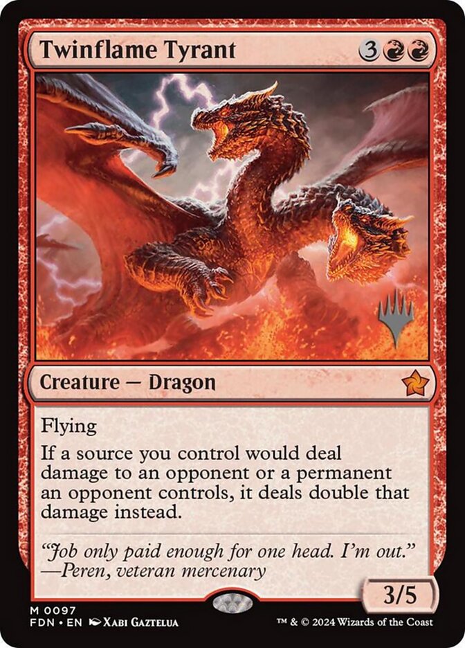 Twinflame Tyrant pfdn 97p