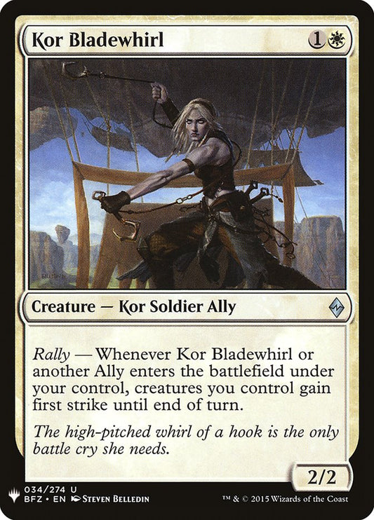 Kor Bladewhirl plst BFZ-34