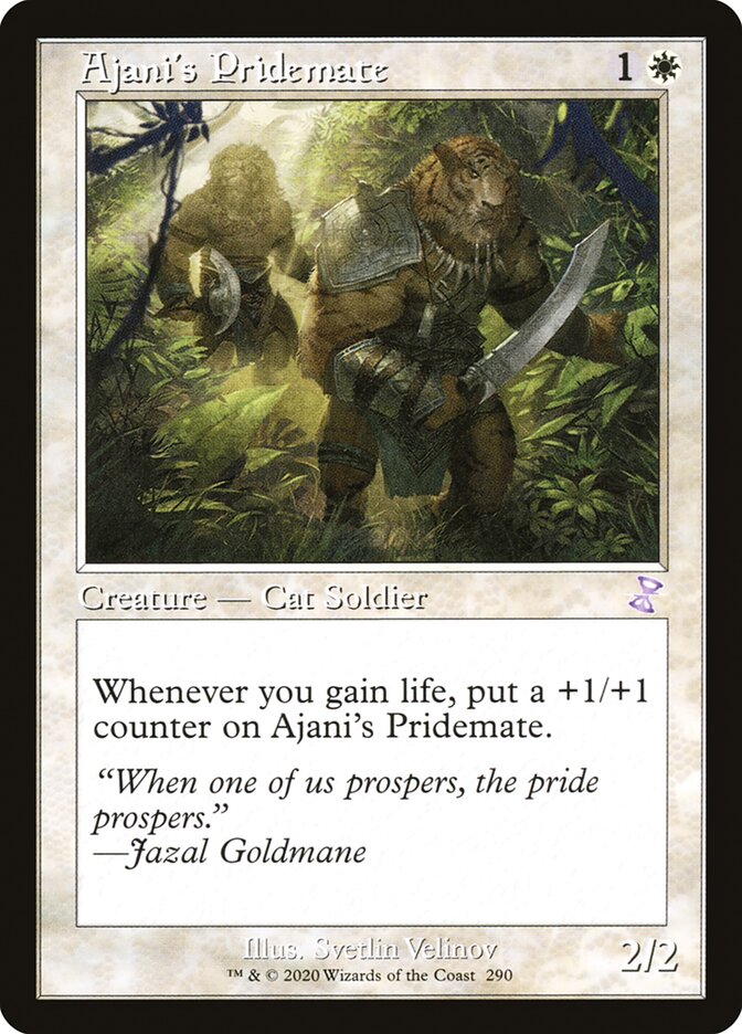 Ajani's Pridemate tsr 290