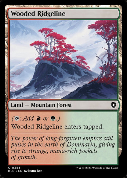 Wooded Ridgeline blc 353