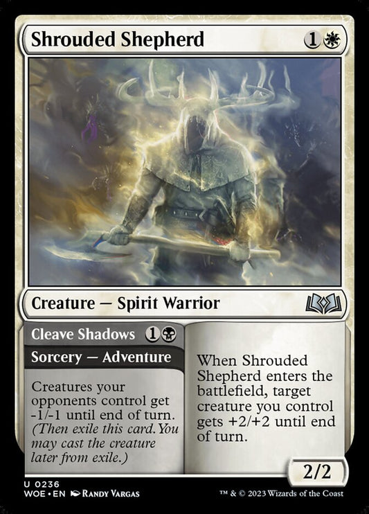 Shrouded Shepherd // Cleave Shadows woe 236