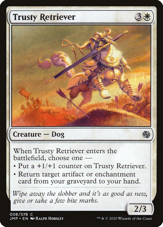 Trusty Retriever jmp 8