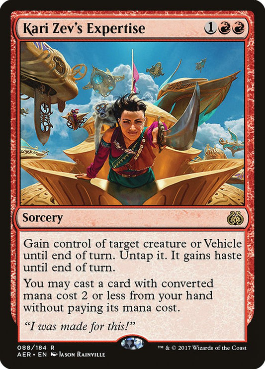 Kari Zev's Expertise aer 88