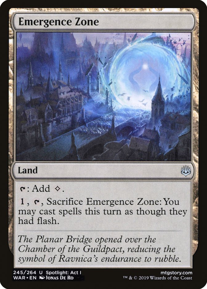 Emergence Zone war 245