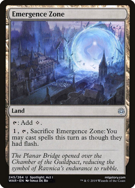 Emergence Zone war 245