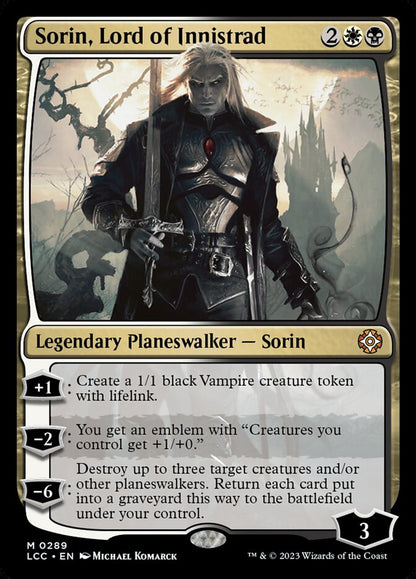 Sorin, Lord of Innistrad lcc 289