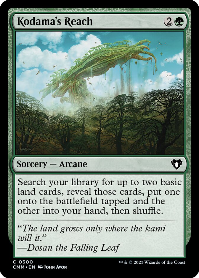 Kodama's Reach cmm 300
