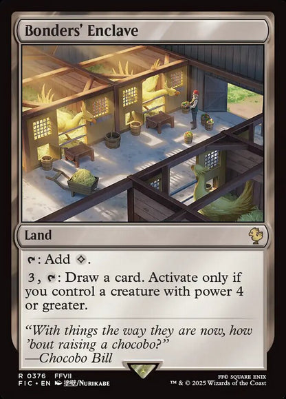 Bonders' Enclave fic 376
