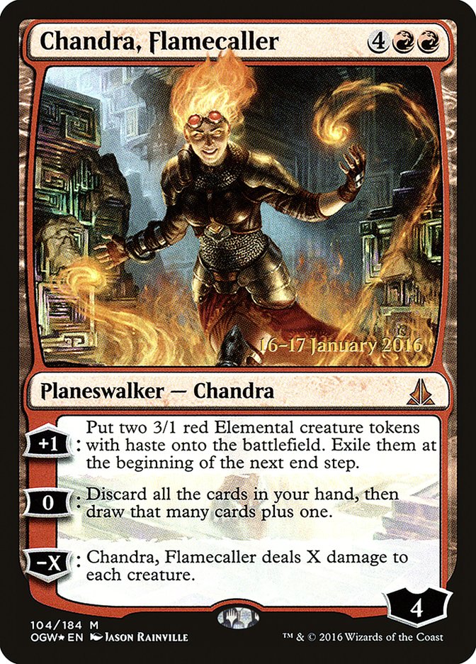 Chandra, Flamecaller pogw 104s