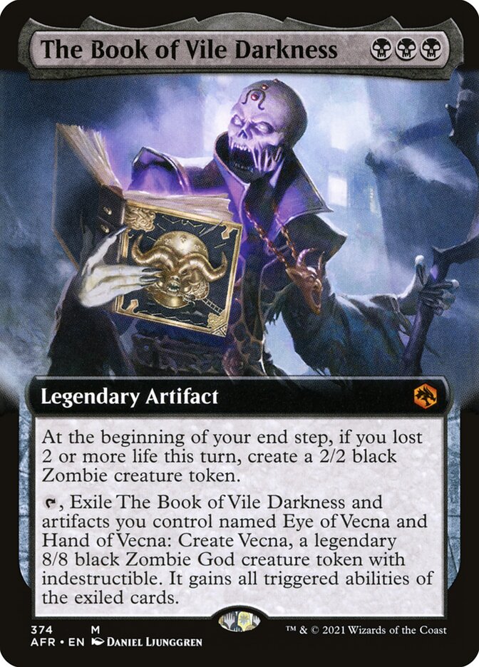 The Book of Vile Darkness afr 374