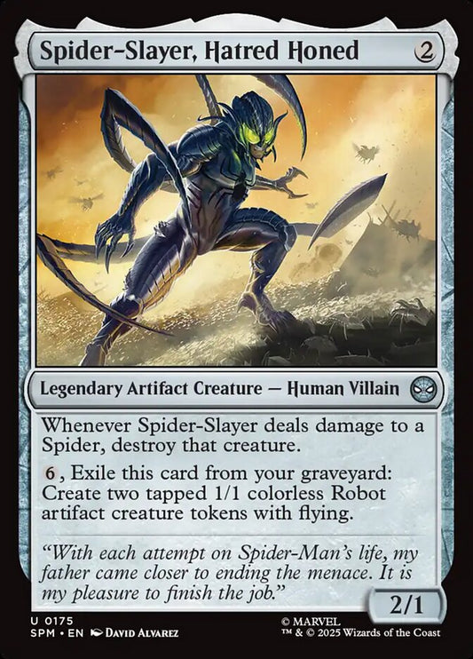 Spider-Slayer, Hatred Honed spm 175