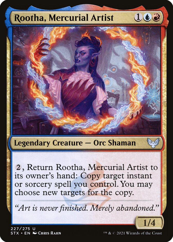 Rootha, Mercurial Artist stx 227