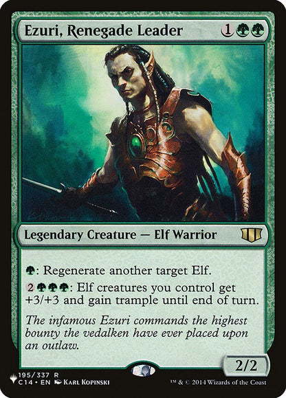 Ezuri, Renegade Leader plst C14-195