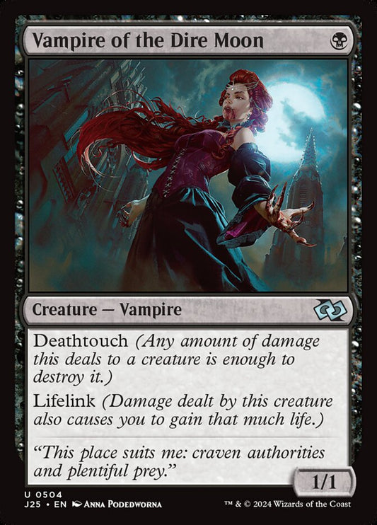 Vampire of the Dire Moon j25 504