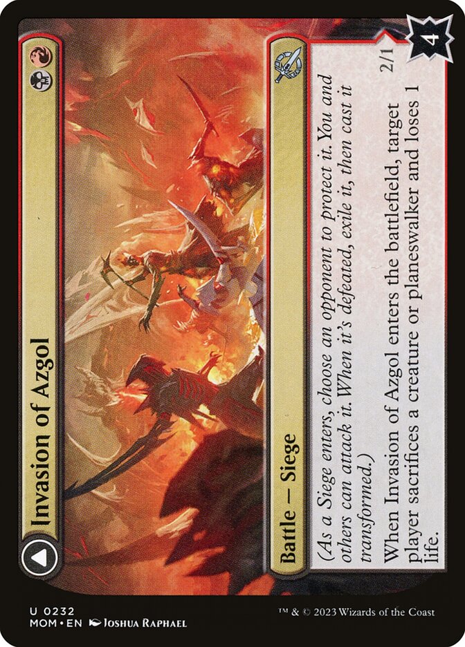Invasion of Azgol // Ashen Reaper mom 232