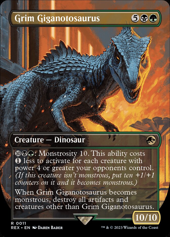 Grim Giganotosaurus rex 11