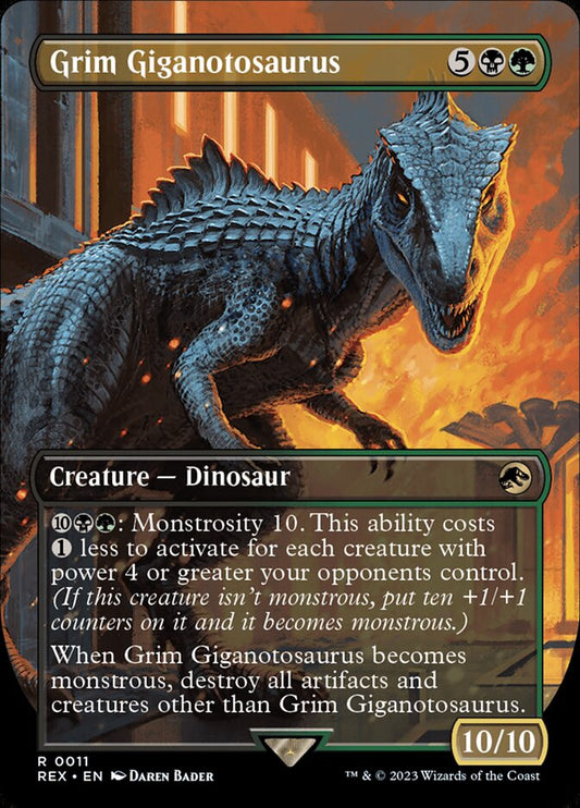 Grim Giganotosaurus rex 11