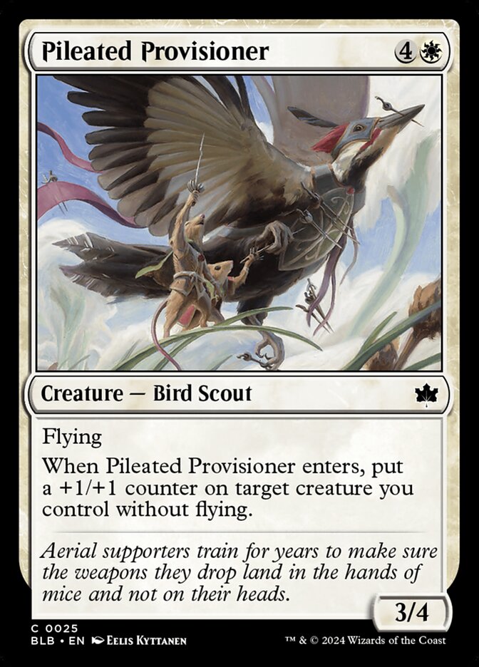 Pileated Provisioner blb 25