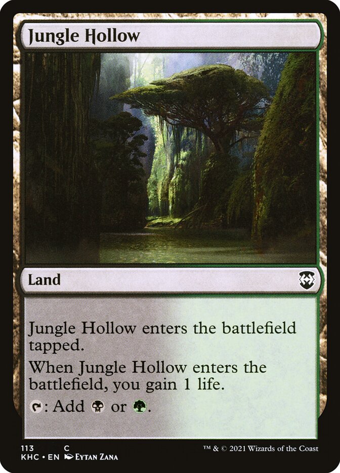 Jungle Hollow khc 113