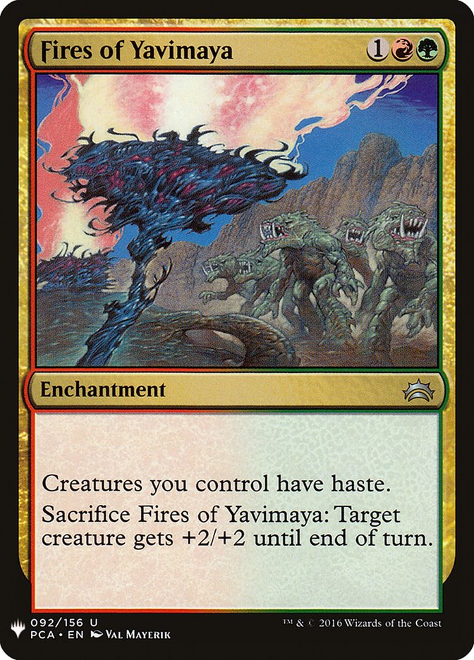 Fires of Yavimaya plst PCA-92