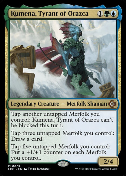 Kumena, Tyrant of Orazca lcc 274