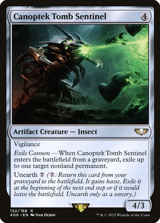 Canoptek Tomb Sentinel 40k 152