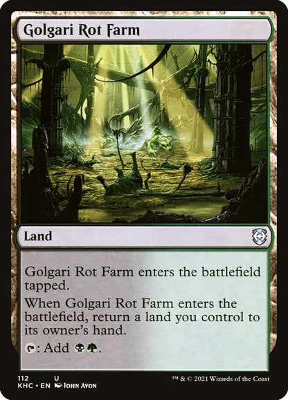 Golgari Rot Farm khc 112