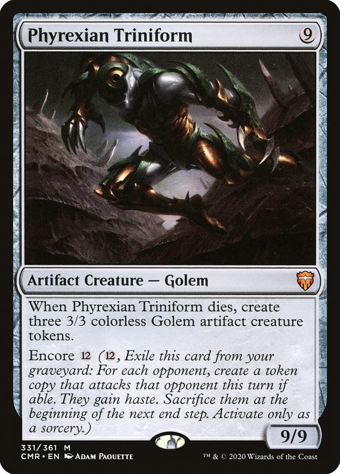 Phyrexian Triniform cmr 331