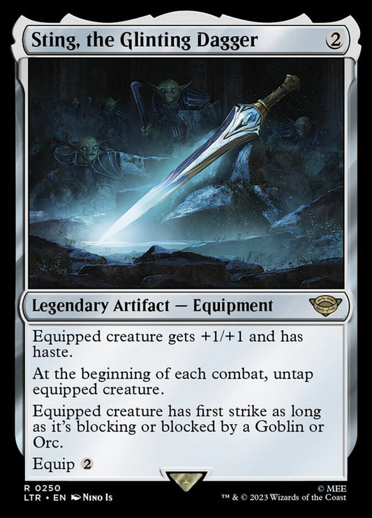 Sting, the Glinting Dagger ltr 250
