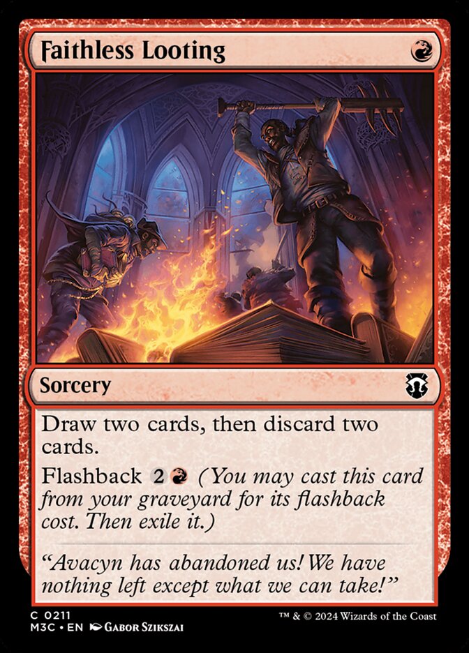 Faithless Looting m3c 211