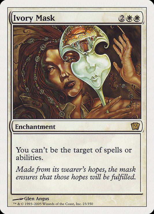 Ivory Mask 9ed 23